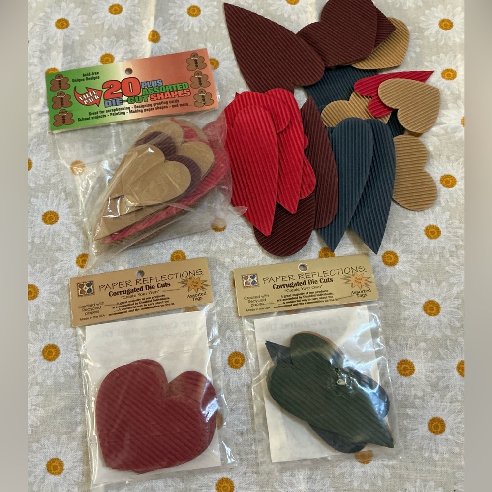💜 Corrugated Heart Die Cut Bundle